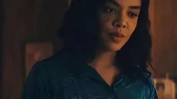 His And Hers S01 Tessa Thompson Blouse of Anna Andrews (Tessa Thompson) in HIS & HERS (S01E05)