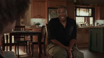 Amiri Pool Cue Shirt worn by Henrietta Wilson (Aisha Hinds) as seen in 9-1-1 (S09E09)