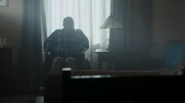 Acne Studios Setar Shadow Check Shirt worn by Henrietta Wilson (Aisha Hinds) as seen in 9-1-1 (S09E09)