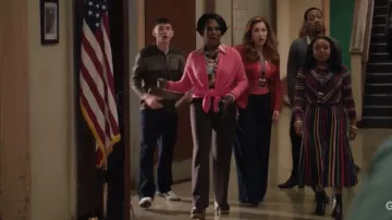 Adidas Samba Sneakers worn by Jacob Hill (Chris Perfetti) as seen in Abbott Elementary (S05E12)