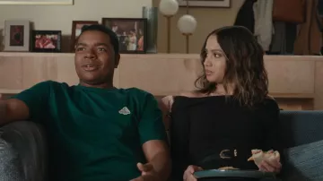 Adidas Mini Pizza Graphic T Shirt worn by Harry Grant (Elijah M. Cooper) as seen in 9-1-1 (S09E09)