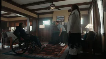 Maeve Jellyfish Culotte Pants worn by Karen Wilson (Tracie Thoms) as seen in 9-1-1 (S09E09)