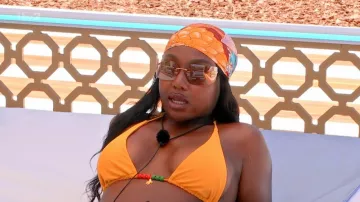 Metanoya Banana Charm Bikini worn by Whitney Adebayo as seen in Love Island: All Stars (S03E09)