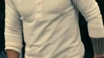 White Shirt worn by Jonny (Jason Momoa) in The Wrecking Crew