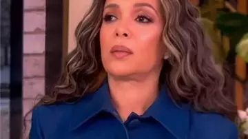 The View 2026 Sunny Hostin Button-Front Jacket worn by Self - Co-Host (Sunny Hostin) in The View (S28)