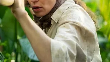 Send Help 2026 Rachel McAdams Stripe Shirt