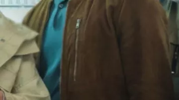 Brown Jacket worn by Andrés 'Berlín' de Fonollosa (Pedro Alonso) in Berlin and the Lady with an Ermine