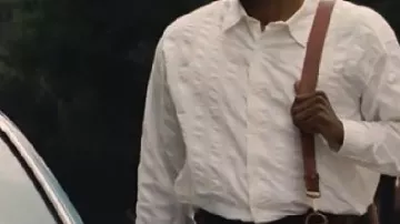 White Shirt worn by Yahya Abdul-Mateen II in Wonder Man - Official Trailer #2 (2026) Yahya Abdul-Mateen II, Ben Kingsley, Demetrius Grosse