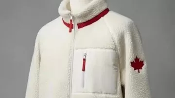 Heated Rivalry Team Canada Sherpa Fleece Jacket