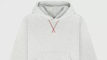 Parke Somebody Loves Me Grey Hoodie