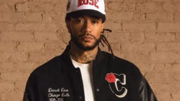 Chicago Bulls Derrick Rose Retirement Black Jacket worn by Derrick Rose in Can't Believe They're Re-Releasing This DRose Jersey #nba #drops #bulls
