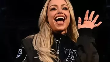 Liv Morgan Royal Rumble Kickoff Jacket worn by Liv Morgan in Liv Morgan Royal Rumble Kickoff Show