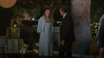 La Double J Buy Me A Martini Dress worn by Meg(Lily Rabe) as seen in Shrinking (S03E01)