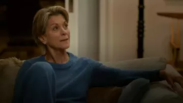 Vince Ribbed-knit cotton top worn by Julie (Wendie Malick) as seen in Shrinking (S03E01)