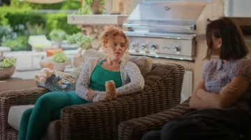 Alo Yoga High Waist Airlift Leggings worn by Summer(Rachel Stubington) as seen in Shrinking (S03E01)