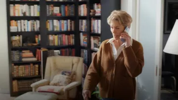 Jenni Kayne Barrett Cardigan worn by (Wendie Malick) as seen in Shrinking (S03E01)