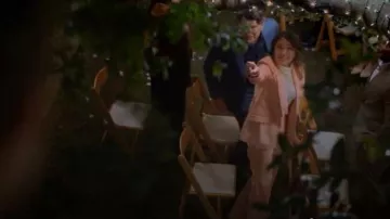 Gabriela Hearst Ianthe Flare Pant worn by Liz (Christa Miller) as seen in Shrinking(S03E01)