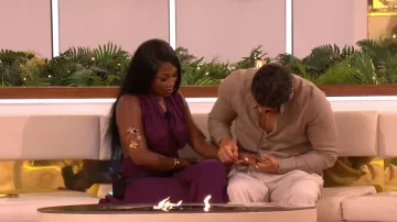 Nysama Thalia Midi Dress worn by Leanne Amaning as seen in Love Island: All Stars (S03E14)