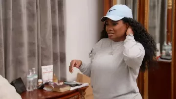 Nike Club Cap in Stone worn by Heavenly Kimes as seen in Married to Medicine (S12E08)