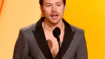 The 68th Annual Grammy Awards 2026 Harry Styles Blazer worn by Harry Styles in You Won't Believe What Harry Styles Wore to Grammys 2026 | E! News