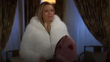 Adrienne Landau The Lina Faux Fur Jacket worn by Abby Newman (Melissa Ordway) as seen in The Young and the Restless on January 23, 2026
