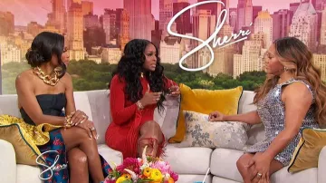 Harbison Cyclone Top worn by 
Dr Jackie as seen in Sherri on January 29, 2026