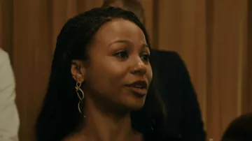Pendientes de topacio Completedworks Thread II en Vermeil de oro 14kt usados por Harper Stern (Myha'la Herrold) como se ve en Industry (S04E01)