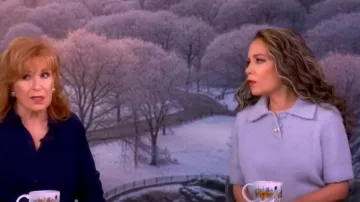 A.L.C. Gio Sweater worn by Sunny Hostin as seen in The View on February 3, 2026