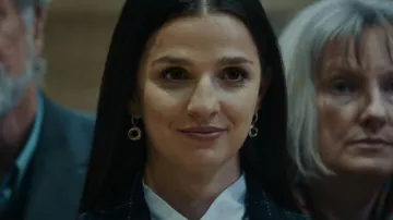 Cartier Trinity Earrings worn by Yasmin Kara-Hanani (Marisa Abela) as seen in Industry (S04E02)