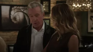 John Varvatos Jaxon Waxed Suede Jacket worn by Matt Parker (Tim Allen) as seen in Shifting Gears (S02E13)
