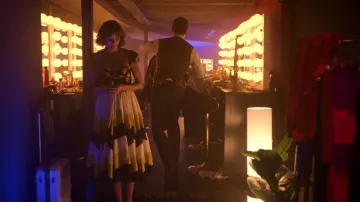 Philippa 1970 Tymea Skirt worn by Abigail Bentley (Jennifer Morrison) as seen in Will Trent (S04E04)