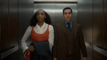 Jupe by Jackie Farigoule Shirt worn by Faith Mitchell (Iantha Richardson) as seen in Will Trent (S04E05)