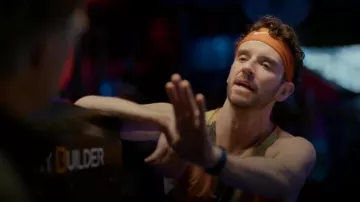 Nike Dri-FIT Fury Classic Headband worn by Brian (Michael Urie) as seen in Shrinking (S03E02)