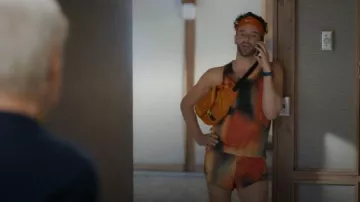 Nike Hike Hip Pack Fanny Travel Belt Zip Waist Bum Bag worn by Brian (Michael Urie) as seen in Shrinking(S03E02)