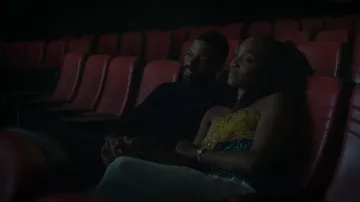 Dries Van Noten Coja Camiseta sin tirantes con estampado múltiple llevada por Faith Mitchell (Iantha Richardson) vista en Will Trent (S04E05)