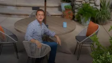 Faherty The Movement Shirt worn by Jimmy (Jason Segel) as seen in Shrinking(S03E02)