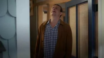 Billy Reid Pique Chore Jacket worn by Jimmy (Jason Segel) as seen in Shrinking(S03E02)