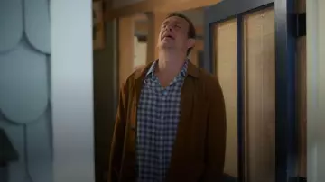 Billy Reid Pique Chore Jacket worn by Jimmy (Jason Segel) as seen in Shrinking(S03E02)