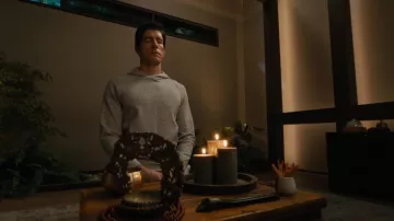 Lululemon Ease The Day Hoodie worn by Gabe Rafferty (Brad Raider) as seen in High Potential (S02E12)