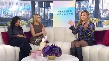 Ramy Brook Talisa Floral Button-Up Shirt worn by Lauren Heather McMahon as seen in Today with Jenna & Sheinelle  on  February 5, 2026