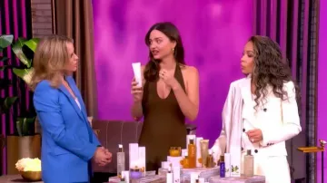Khaite Melina Dress worn by Miranda Kerr as seen in The View on  February 5, 2026