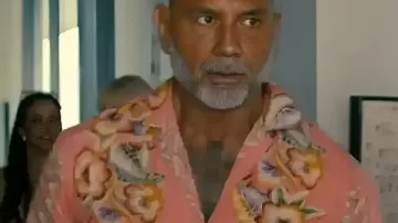 James The Wrecking Crew Floral Shirt worn by James (Dave Bautista) as seen in The Wrecking Crew