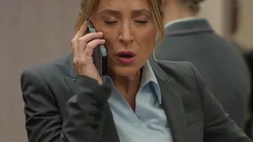 The Lincoln Lawyer S04 Sasha Alexander Grey Blazer as seen in The Lincoln Lawyer