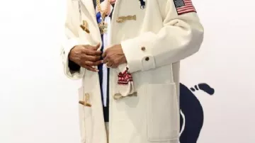 Toggle Coat worn by Snoop Dogg in the Olympic 2026