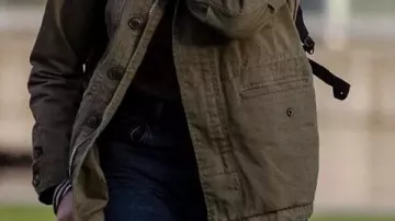 Green Jacket worn by (Peyton List) in School Spirits