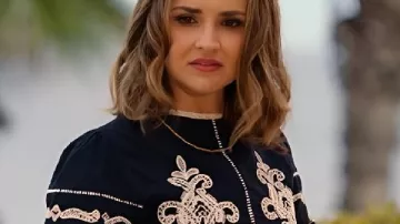 Caught by Love 2026 Annie Black Top (Rachael Leigh Cook) as seen in Caught by Love