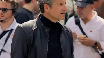 Memory of a Killer 2026 Angelo Flannery Black Leather Jacket worn by Angelo Doyle (Patrick Dempsey) as seen in Memory of a Killer (S01)