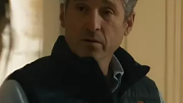 Angelo Flannery Memory of a Killer Puffer Vest worn by Angelo Doyle (Patrick Dempsey) as seen in Memory of a Killer (S01)