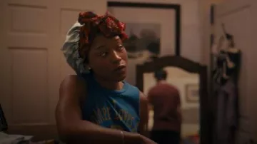 Mother The Boxy Goodie Goodie Tee worn by Samira (Keke Palmer) as seen in The 'Burbs (S01E01)