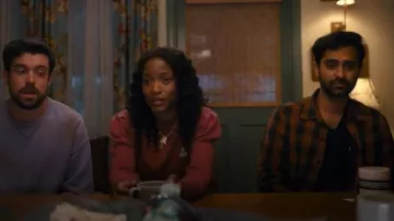 Isabel Marant Etoile Kelaya Sweatshirt worn by Samira (Keke Palmer) as seen in The 'Burbs (S01E08)